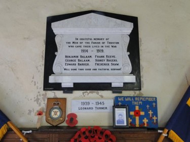 WWII plaque